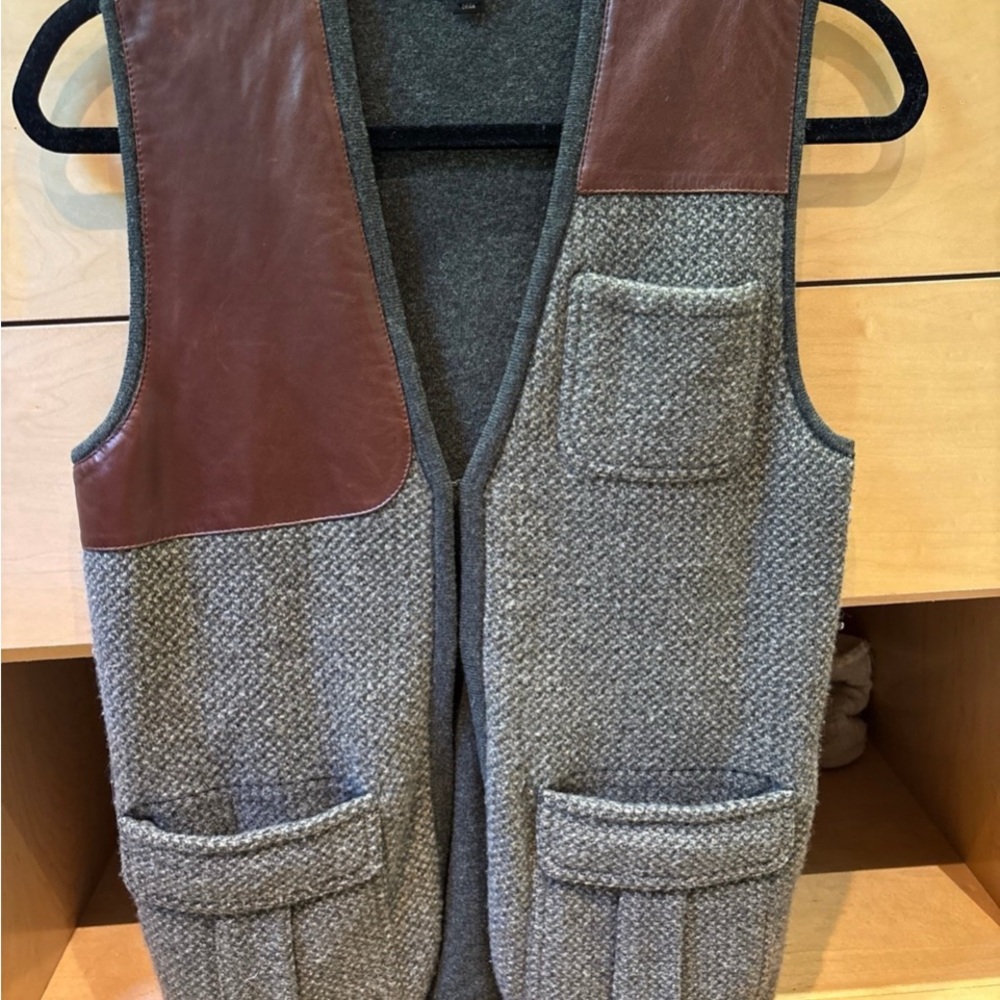 Ralph Lauren Black Label Gray Knit Vest